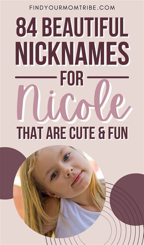 nicole nicknames|100+ Nicknames For Nicole (Cute & Funny)